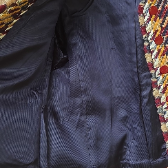 SANDRO Marianne Wool-blend Tweed Jacket Size 36 NWT - Picture 6 of 10